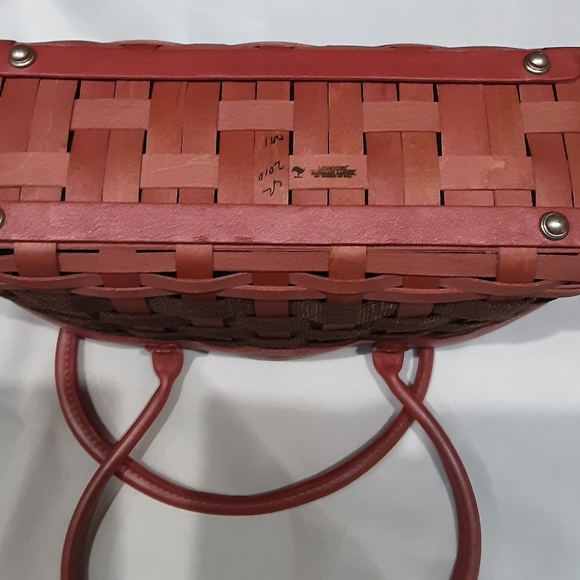 LONGABERGER  2010 MOTHETS DAY TO GO HAND BAG - Picture 6 of 10